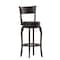 Flash Furniture Nichola Classic Open Back Swivel Pub Barstool w/Wood Frame & LeatherSoft Seat, Espresso/Black ES-NT2-29-ESP-GG - alternate 9